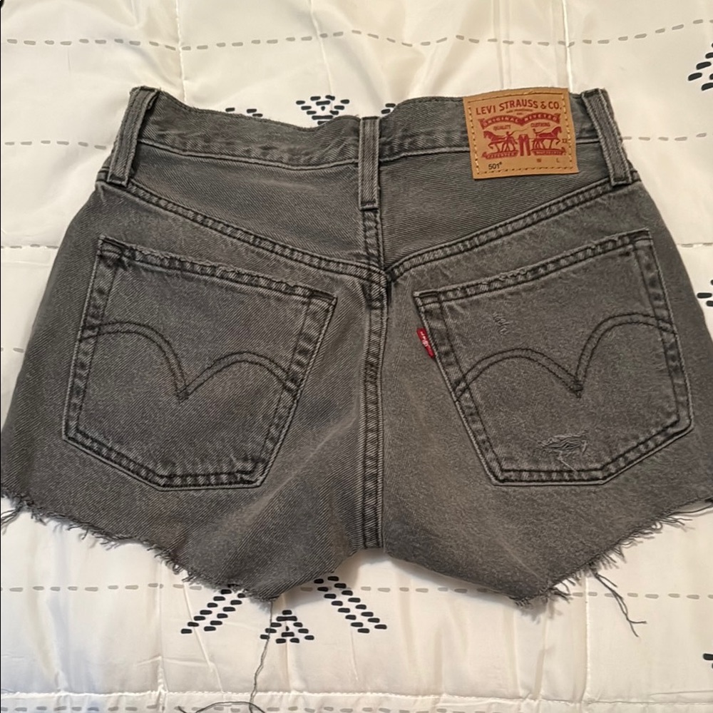 Levi's Charcoal Women's Jean Shorts